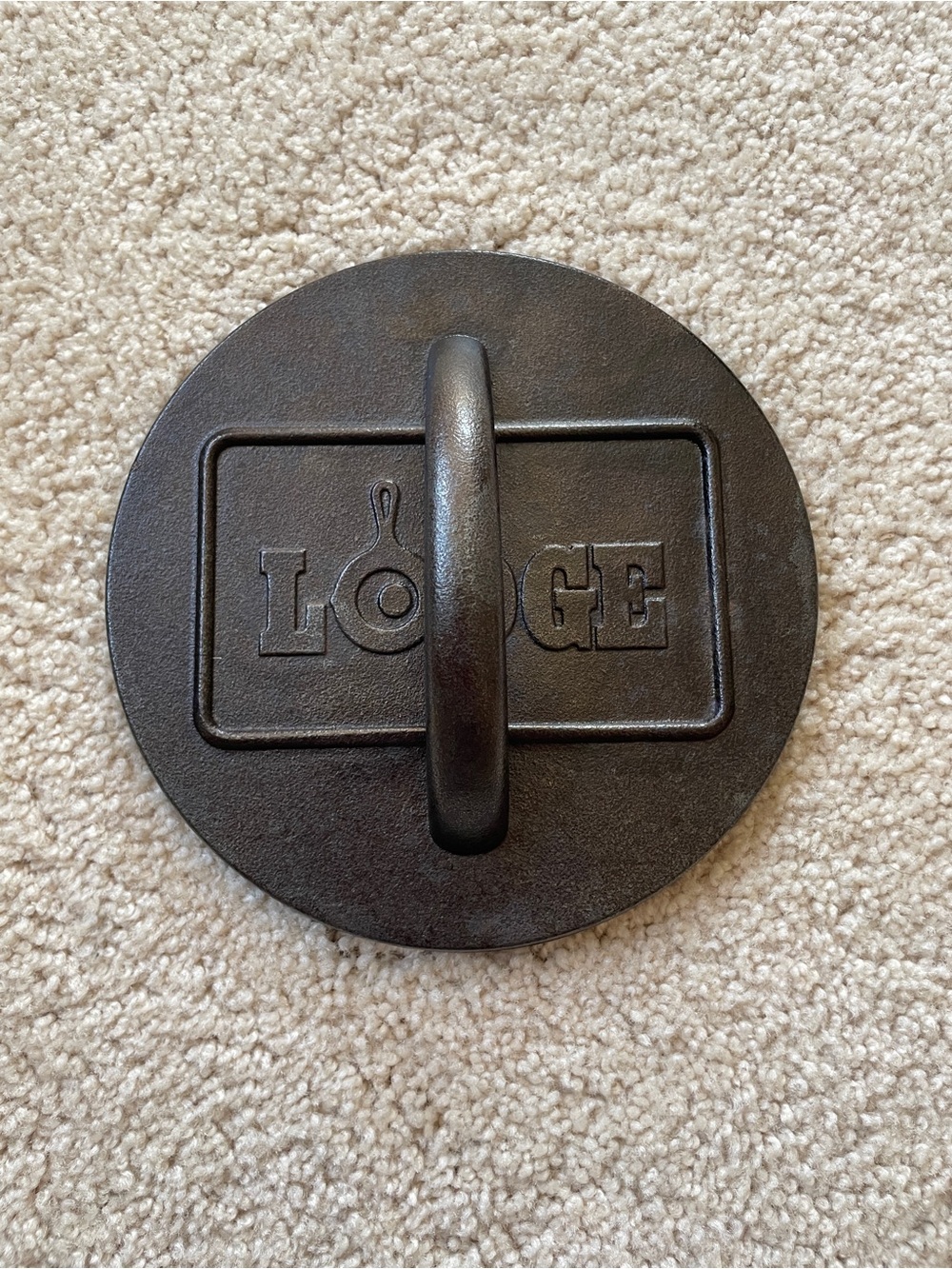 Lodge Cast Iron Burger Press